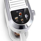 Delonghi EC890WI Dedica Duo Espresso Machine with Advanced Milk Steam Wand & Cold Brew Option in White
