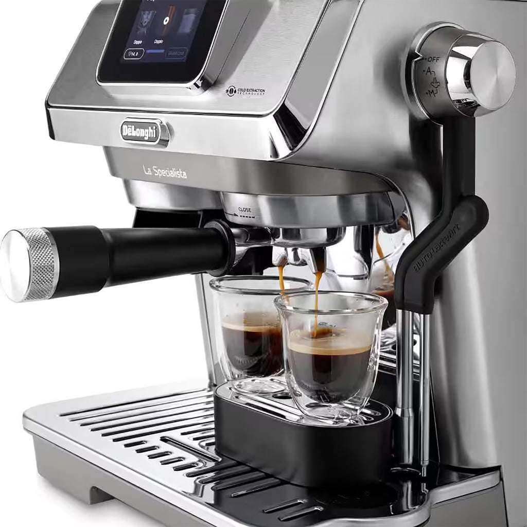 Delonghi La Specialista Touch Manual Bean to Cup Coffee Machine - Silver (EC9455M)