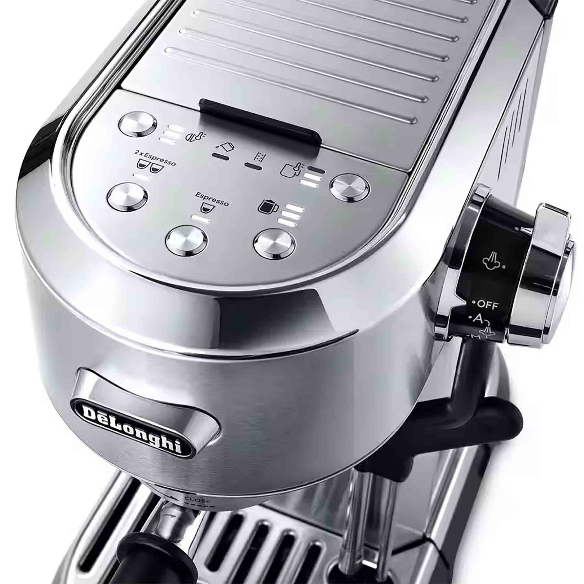 Delonghi Dedica Maestro Plus Espresso Machine in Metal EC950M