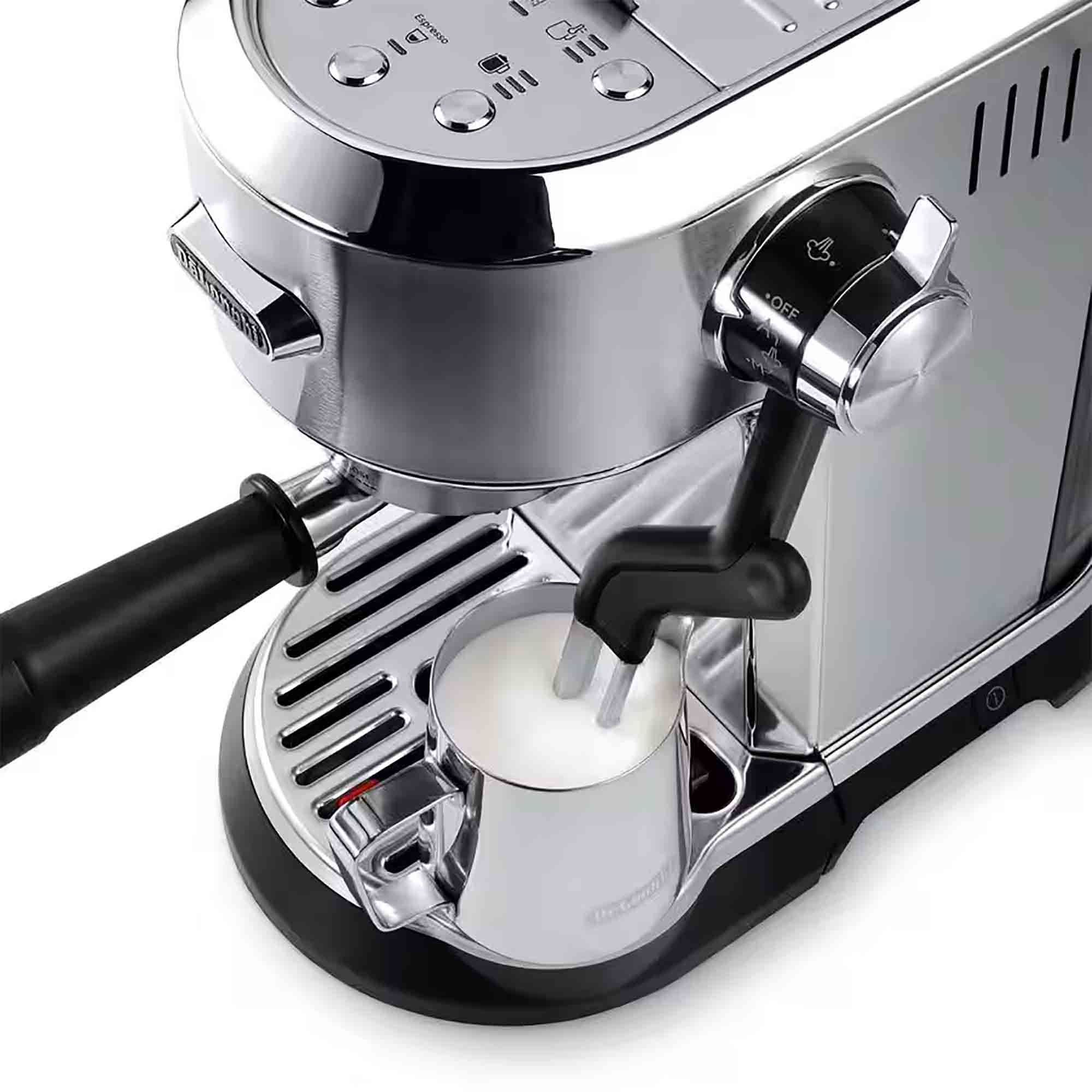 Delonghi Dedica Maestro Plus Espresso Machine in Metal EC950M