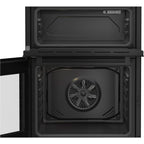 Beko EDC6731K 60cm Freestanding Double Oven and Grill Electric Cooker with Ceramic Hob, Black