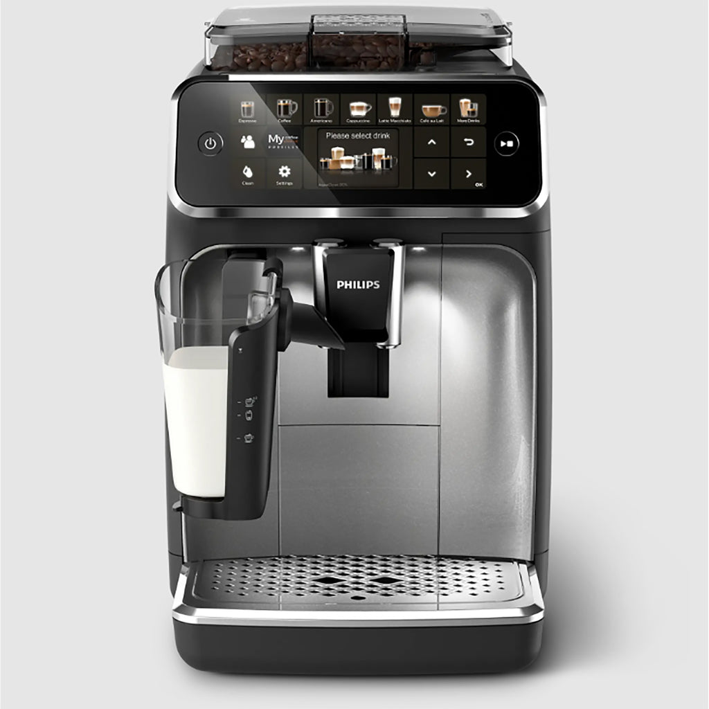 Philips 5400 Series Fully Automatic Bean to Cup Coffee Machine – Silver - EP5446_70