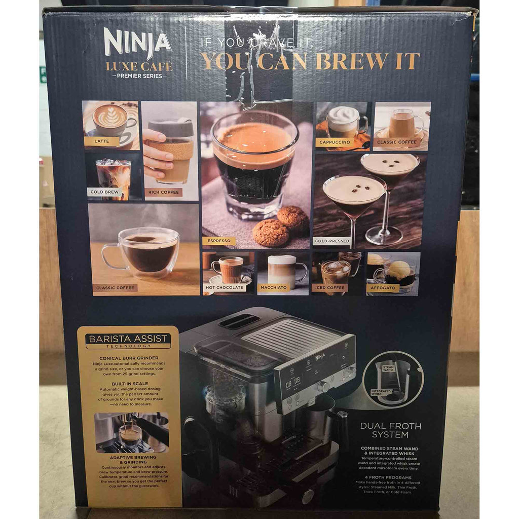 Ninja Luxe Café Premier Series Espresso Machine - ES601UK - Box Opened