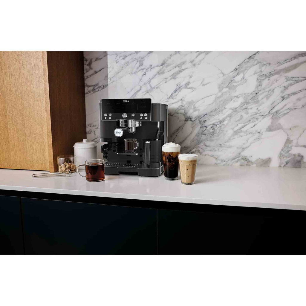 Ninja Luxe Café Premier Series Espresso Machine in Black - ES601UKBK