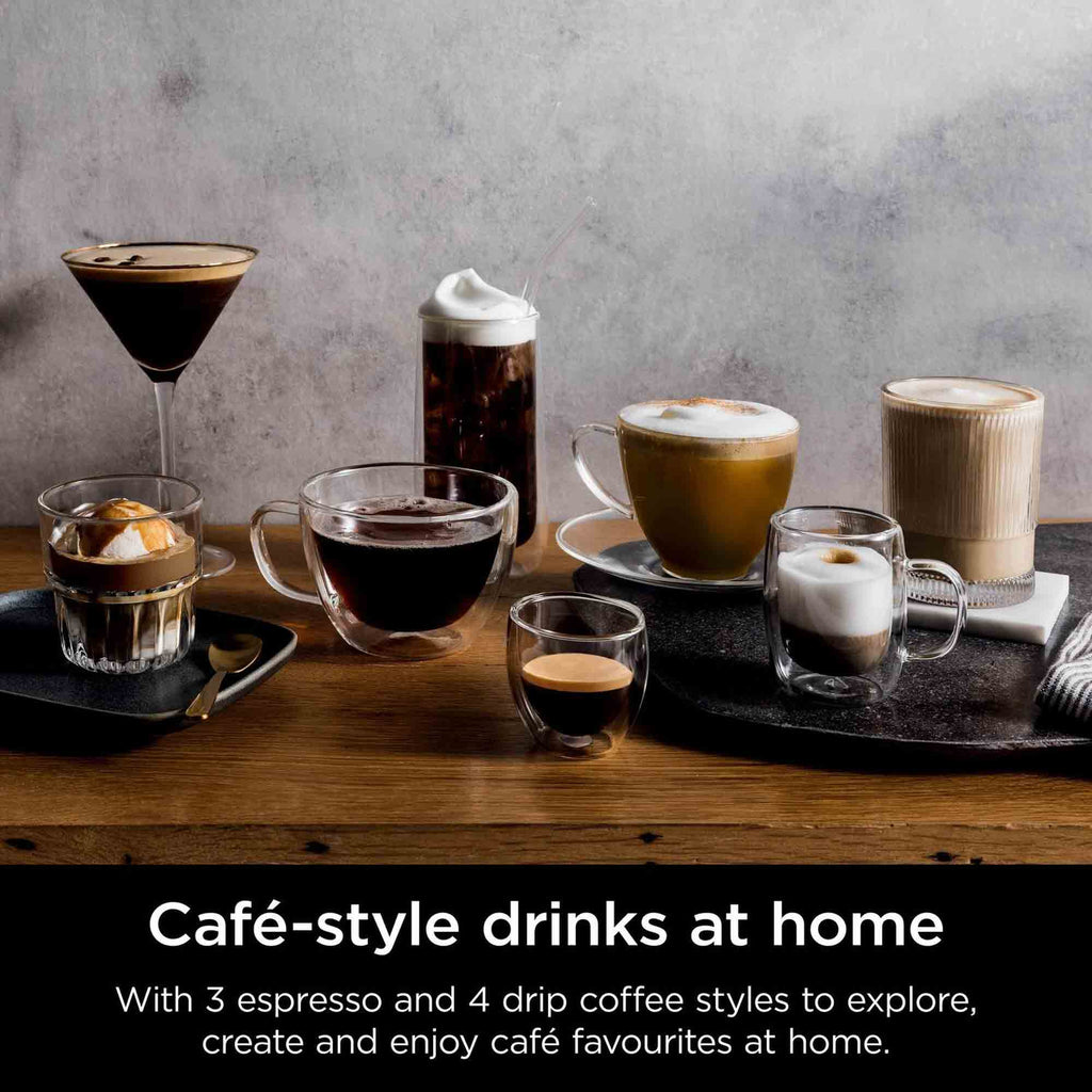 Ninja Luxe Café Premier Series Espresso Machine in Black - ES601UKBK