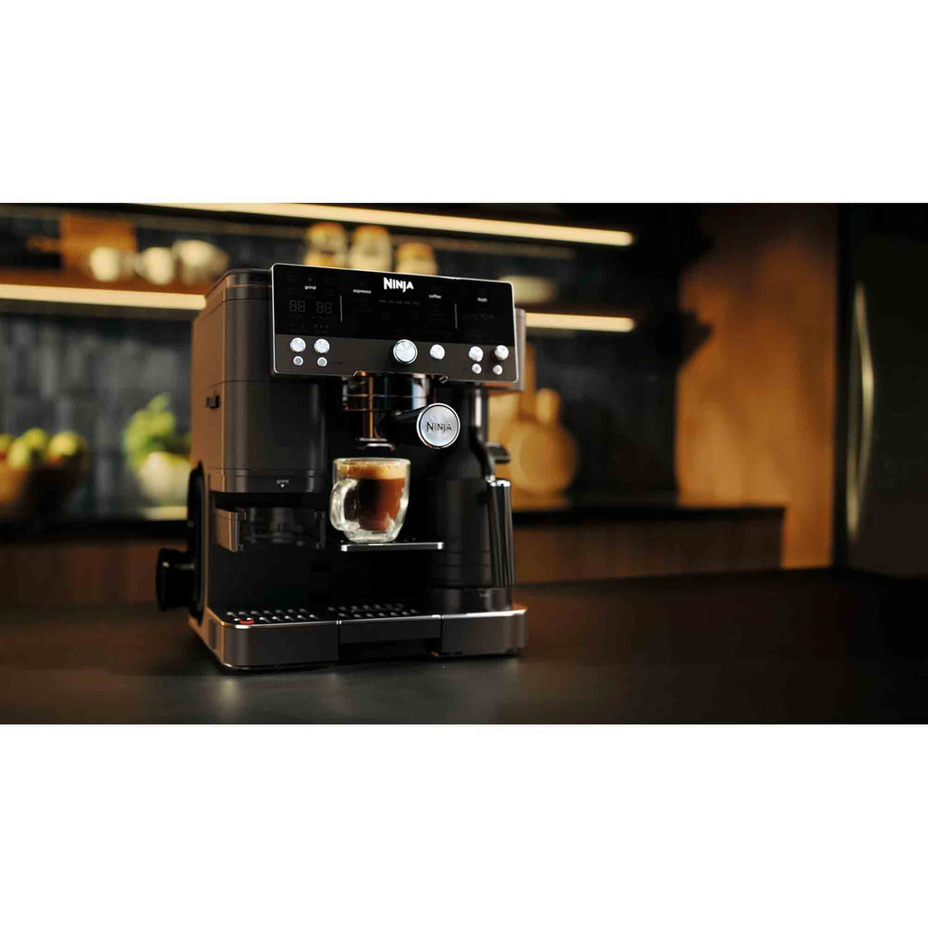 Ninja Luxe Café Premier Series Espresso Machine in Black - ES601UKBK