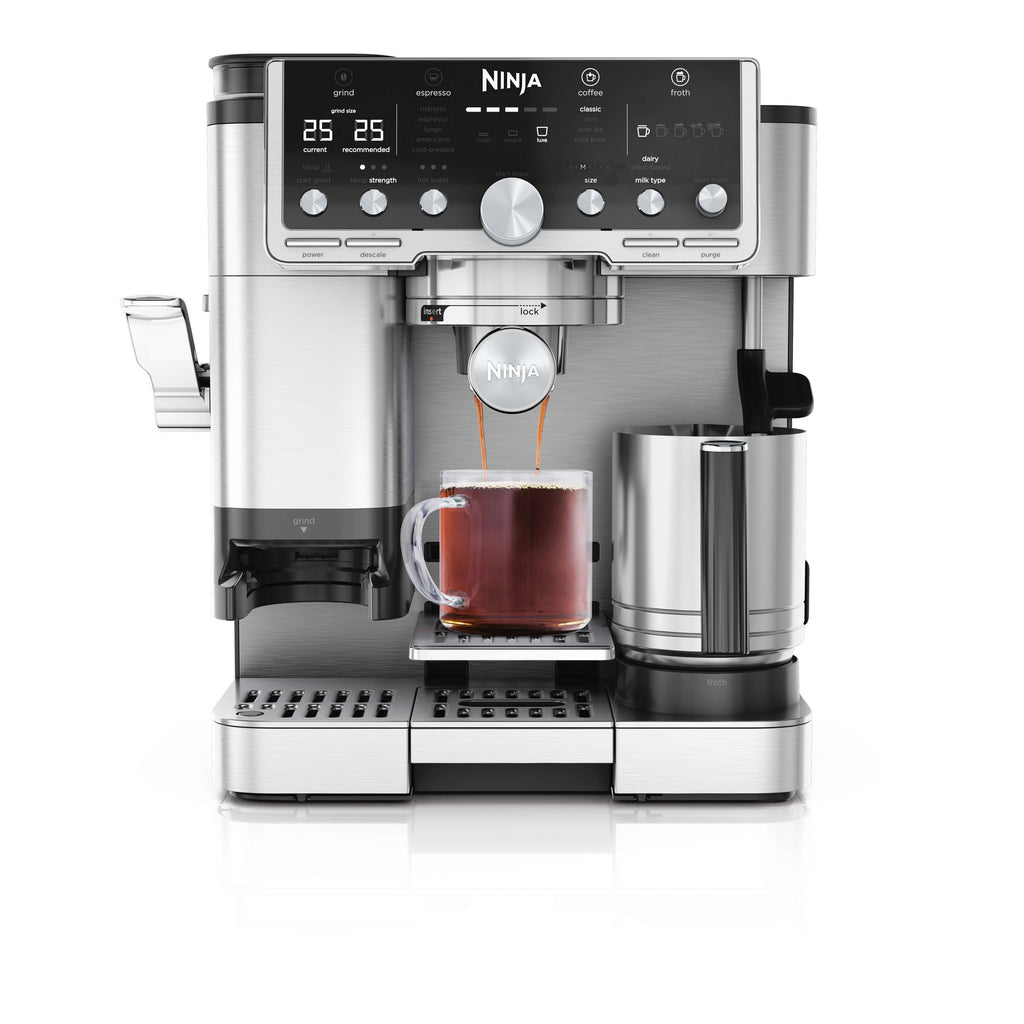 Ninja Luxe Café Pro Series Espresso Machine – Black/Stainless Steel – ES701UK