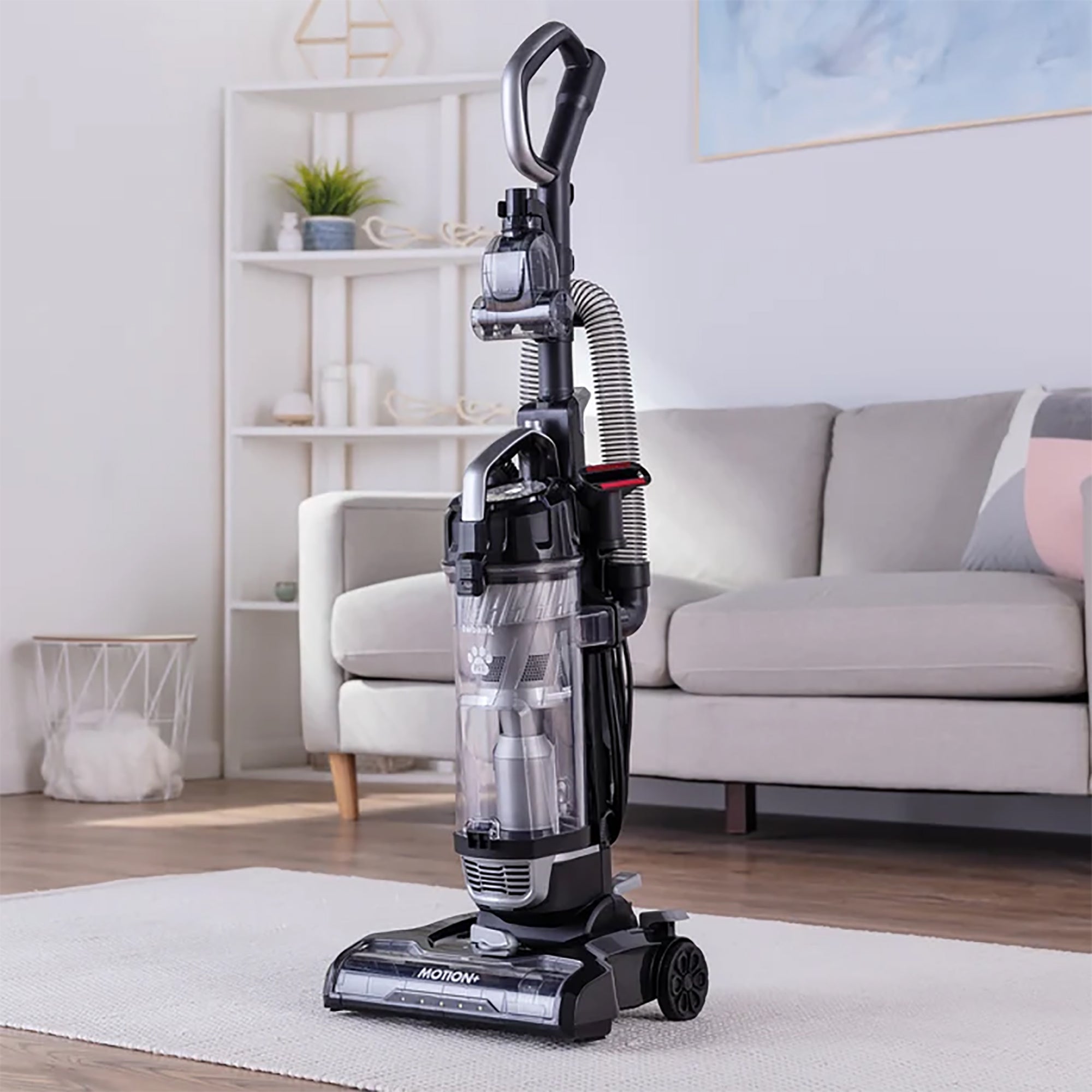 Ewbank MOTION+ Reach Pet Upright Bagless Vacuum Cleaner - Grey (EW3002)