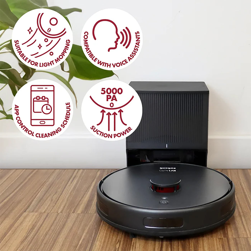 Ewbank RV1AUTO Robot Vacuum & Mop with Auto-Empty Station - EWVC04604