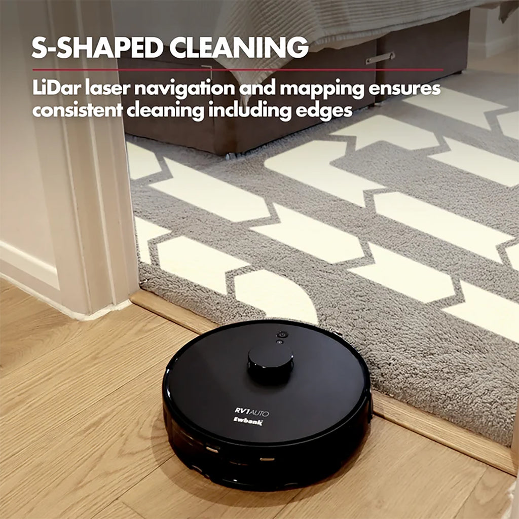 Ewbank RV1AUTO Robot Vacuum & Mop with Auto-Empty Station - EWVC04604