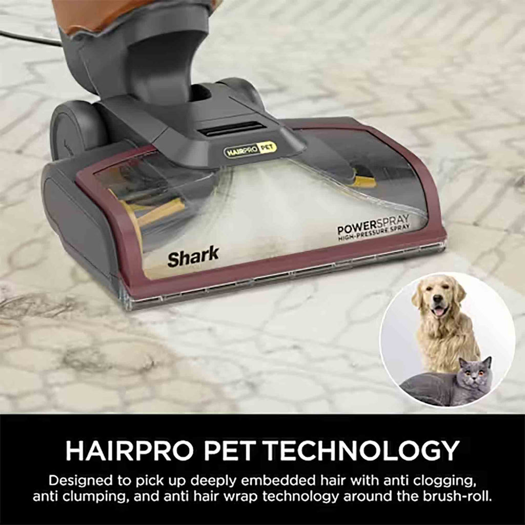 Shark CarpetXpert HairPro Pet Deep Carpet Cleaner – Grey/Burgundy - EX220UK