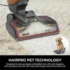 Shark CarpetXpert HairPro Pet Deep Carpet Cleaner – Grey/Burgundy - EX220UK