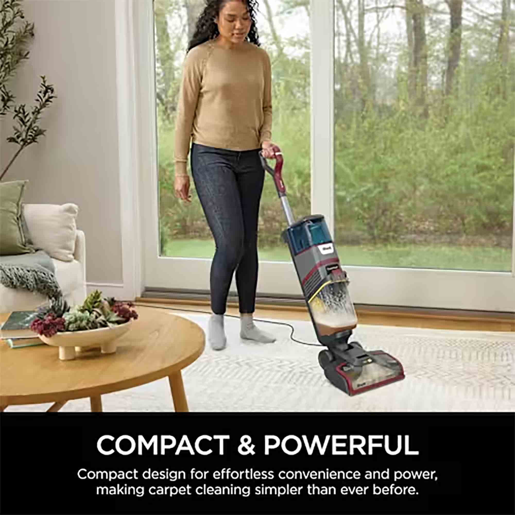 Shark CarpetXpert HairPro Pet Deep Carpet Cleaner – Grey/Burgundy - EX220UK