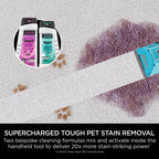 Shark CarpetXpert Carpet Cleaner with Built-In Stain Striker - Charcoal & Fuchsia - EX300UK