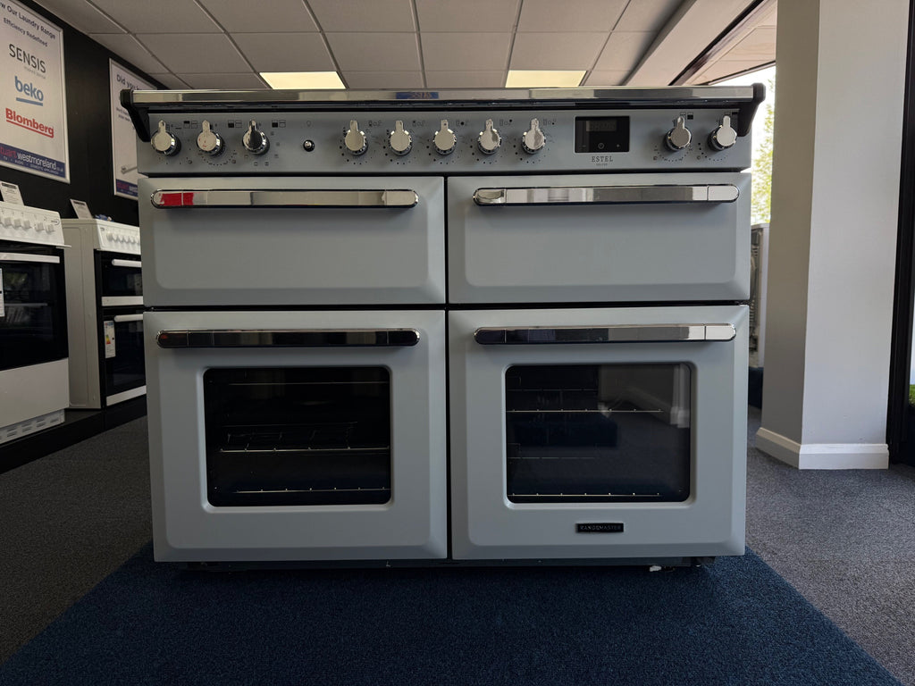 Rangemaster Estel Deluxe 110cm Induction Range Cooker (Ex-Display) - ESDLB110EIPMSB/CM1