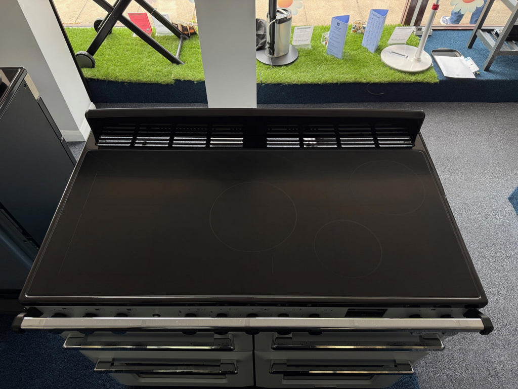 Rangemaster Estel Deluxe 110cm Induction Range Cooker (Ex-Display) - ESDLB110EIPMSB/CM1