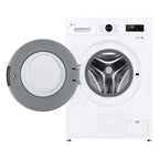 LG F4X1009NWK 9kg, 1400 Spin, Freestanding Washing Machine with Quick Wash, White