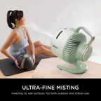 Shark FlexBreeze HydroGo Misting Fan – Lime Green | FA050UKGN