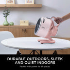 Shark FlexBreeze HydroGo Misting Fan – Ballet Pink | FA050UKPK