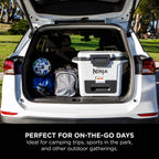 Ninja FrostVault 28L Hard Cooler with Dry Zone - Cloud White - FB131UKWH