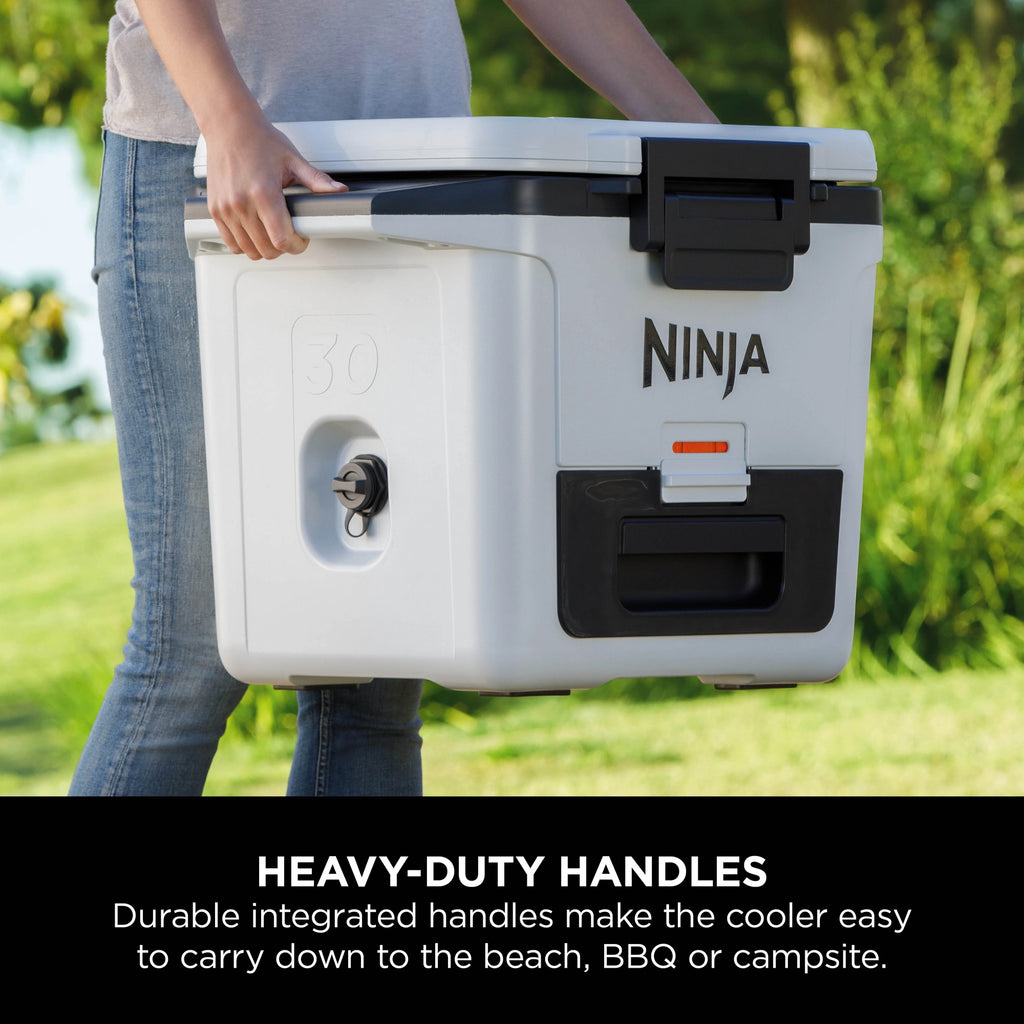 Ninja FrostVault 28L Hard Cooler with Dry Zone - Cloud White - FB131UKWH