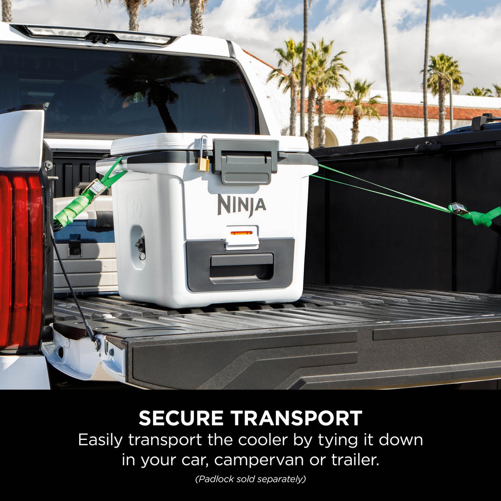 Ninja FrostVault 28L Hard Cooler with Dry Zone - Cloud White - FB131UKWH