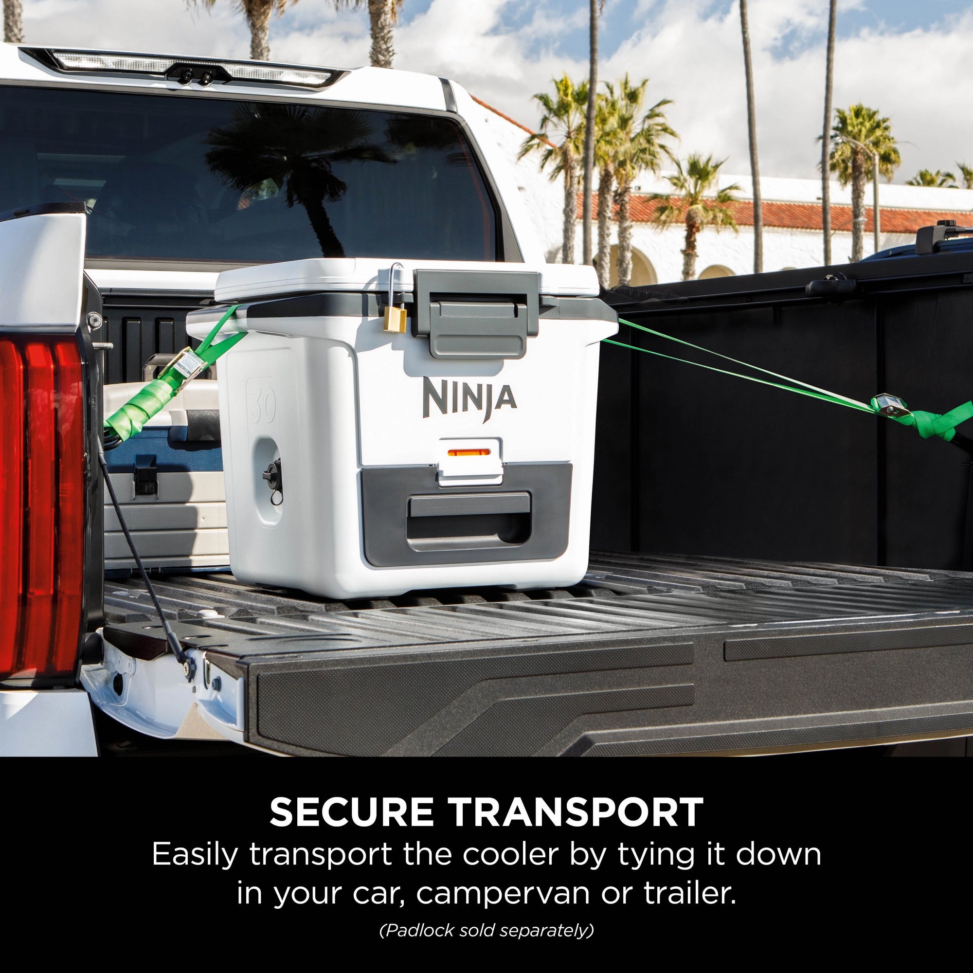 Ninja FrostVault 28L Hard Cooler with Dry Zone - Cloud White - FB131UKWH