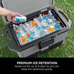 Ninja FrostVault 47L Hard Cooler with Dry Zone – Slate Grey - FB151UKGY