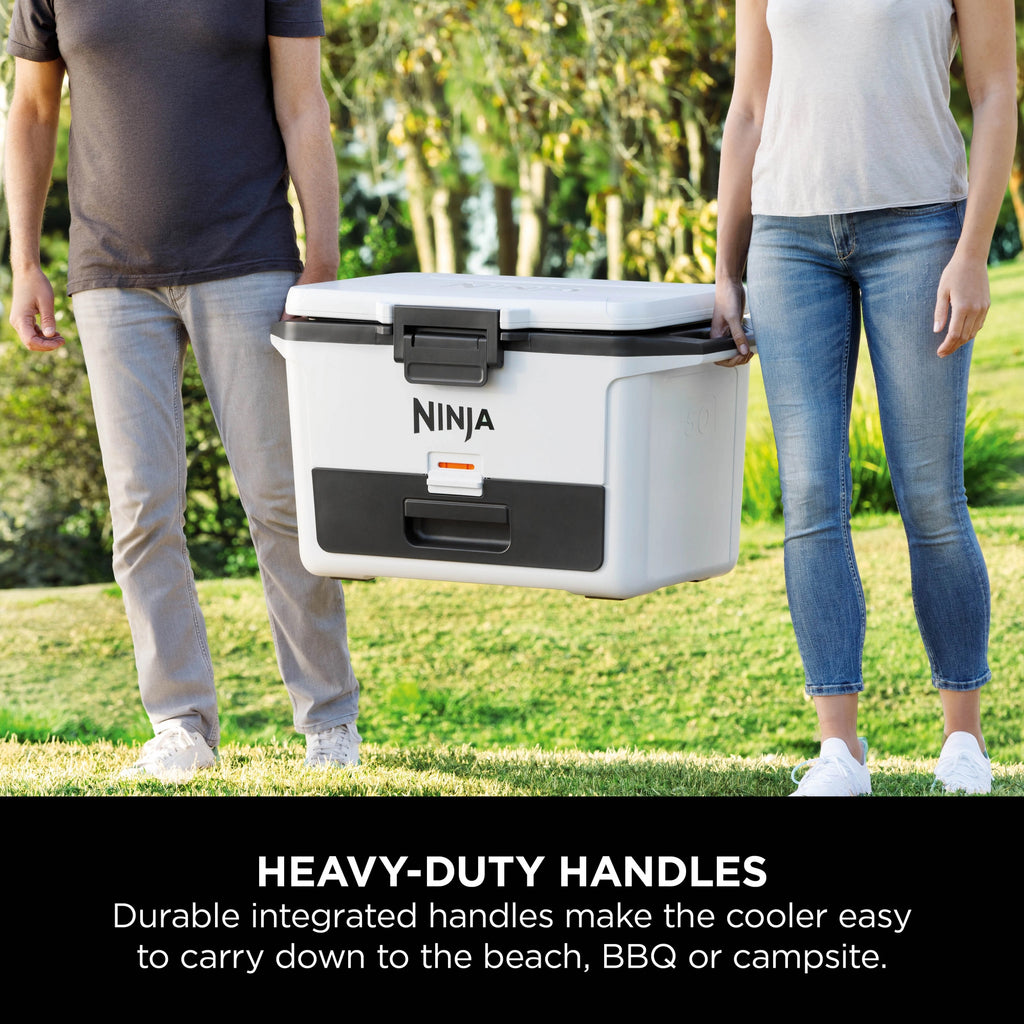 Ninja FrostVault 47L Hard Cooler with Dry Zone – Cloud White - FB151UKWH
