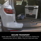 Ninja FrostVault 28L Wheeled Cooler with Dry Zone - Slate Grey - FB230UKGY