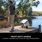 Ninja FrostVault 28L Wheeled Cooler with Dry Zone - Cloud White - FB230UKWH