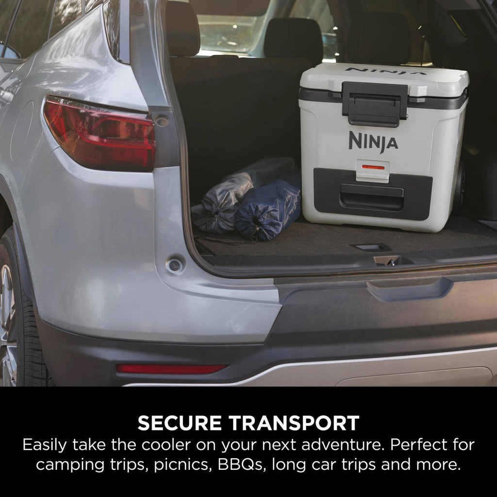 Ninja FrostVault 28L Wheeled Cooler with Dry Zone - Cloud White - FB230UKWH
