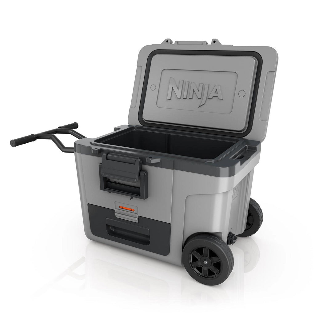 Ninja FrostVault 42L Wheeled Cooler with Dry Zone - Slate Grey - FB245UKGY
