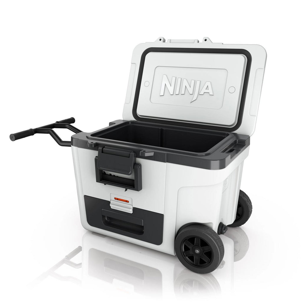 Ninja FrostVault 42L Wheeled Cooler with Dry Zone - Cloud White - FB245UKWH