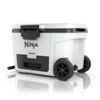 Ninja FrostVault 42L Wheeled Cooler with Dry Zone - Cloud White - FB245UKWH