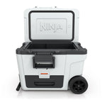Ninja FrostVault 42L Wheeled Cooler with Dry Zone - Cloud White - FB245UKWH