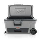 Ninja FrostVault 61L Wheeled Cooler with Dry Zone - Slate Grey - FB265EUUKGY