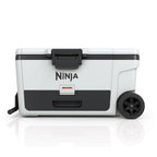 Ninja FrostVault 61L Wheeled Cooler with Dry Zone - Cloud White - FB265EUUKWH