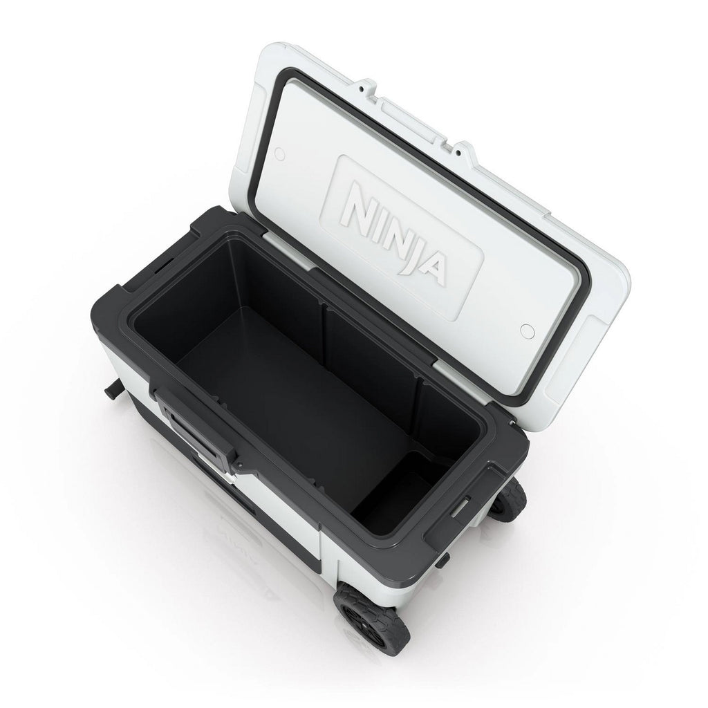 Ninja FrostVault 61L Wheeled Cooler with Dry Zone - Cloud White - FB265EUUKWH