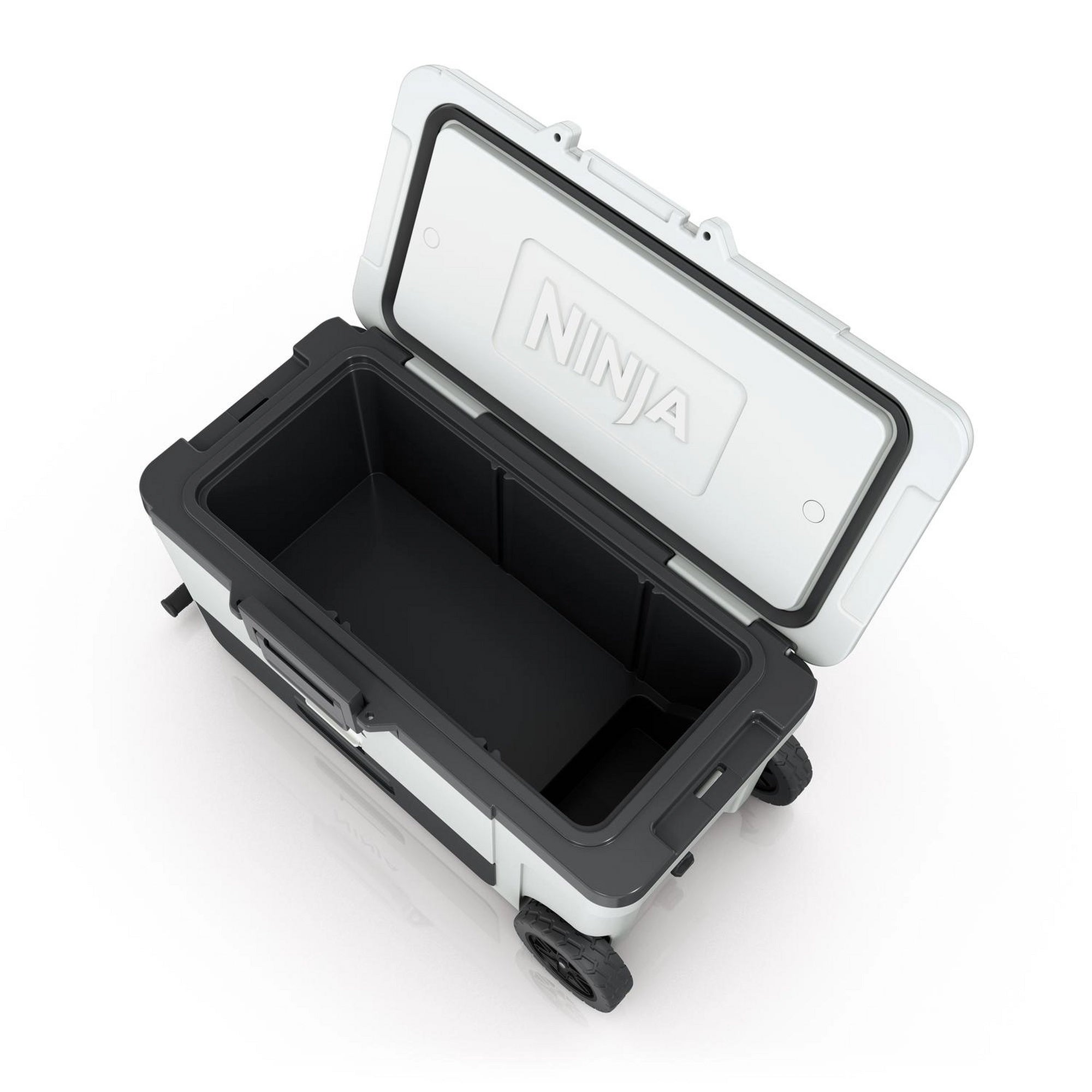Ninja FrostVault 61L Wheeled Cooler with Dry Zone - Cloud White - FB265EUUKWH