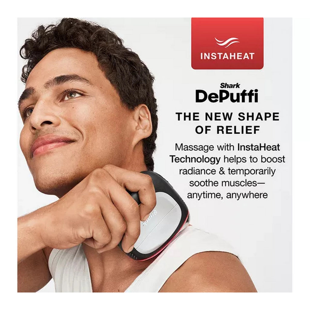 Shark Depuffi Contrast Therapy Sculpting Tool - Peony Pink - FH220UKPK