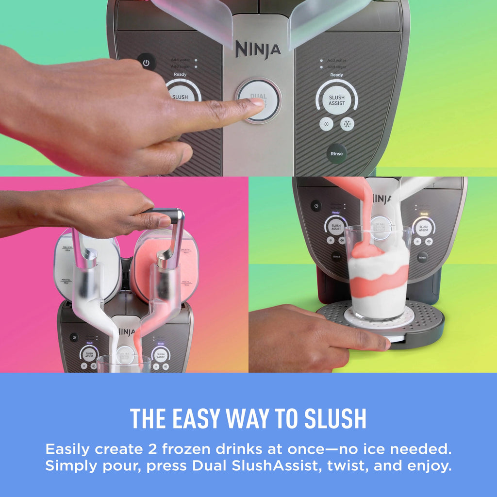 Ninja SLUSHi Twist Frozen Drink Maker – Blue - FS701UKBL