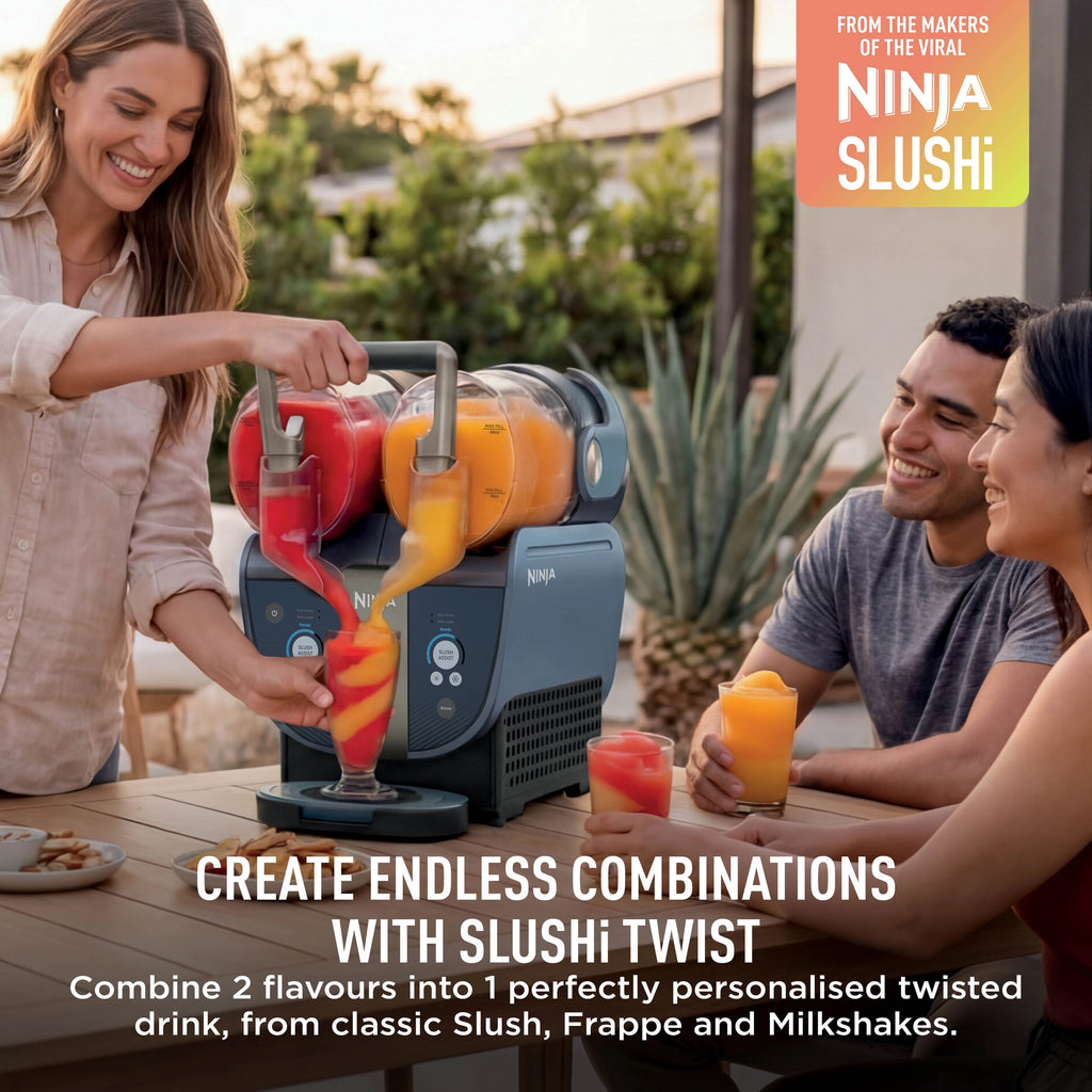 Ninja SLUSHi Twist Frozen Drink Maker – Blue - FS701UKBL
