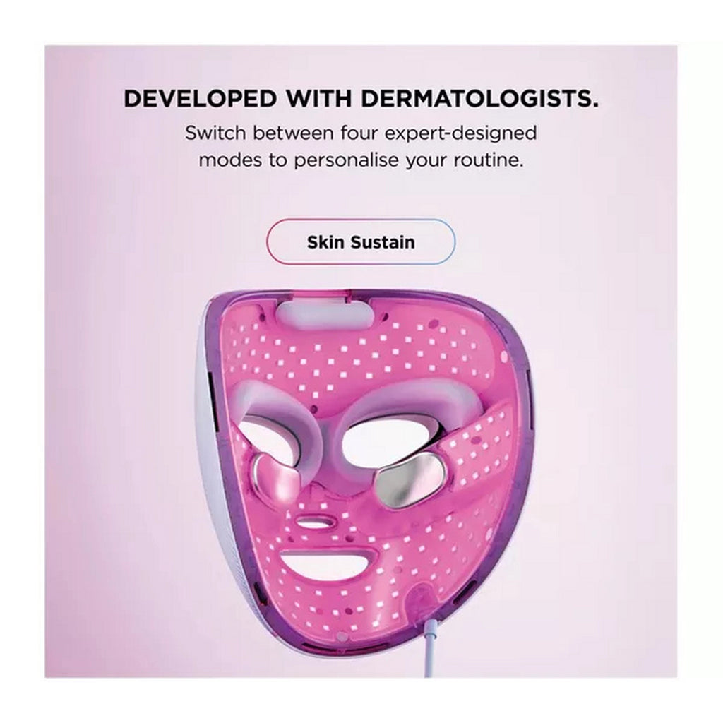 Shark CryoGlow Under Eye Cooling & LED Repair Mask - Pink - FW312UKPK