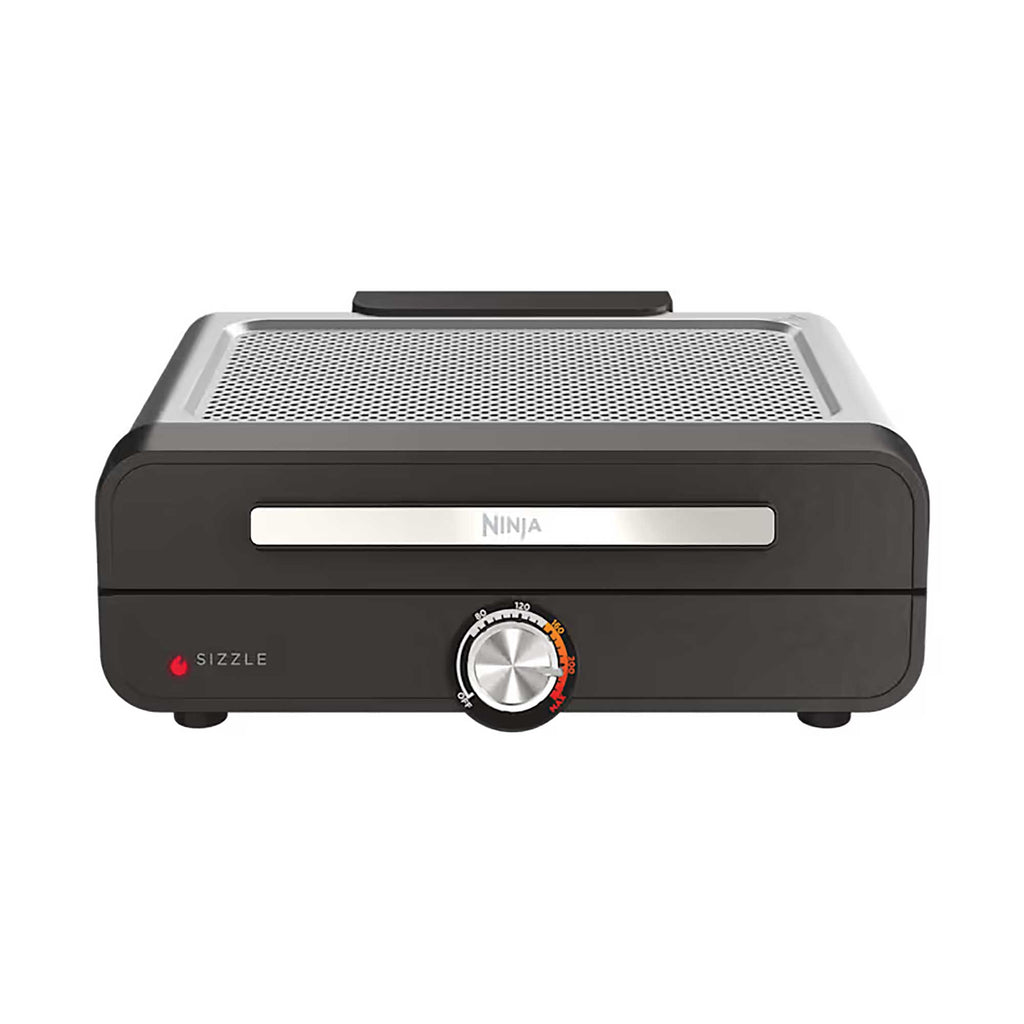 Ninja Sizzle Indoor Grill & Flat Plate – Black | GR101UK