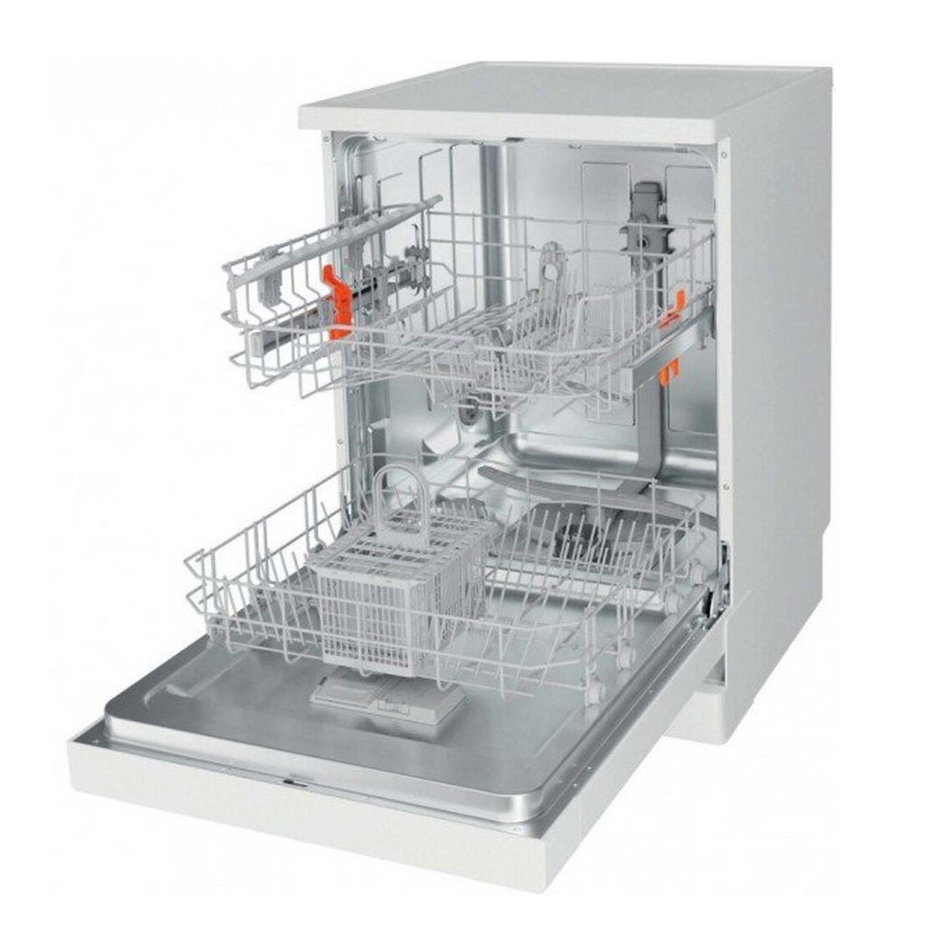 Hotpoint H2FHL626UK 14 Place Setting Freestanding Dishwasher, 60cm Wide, White