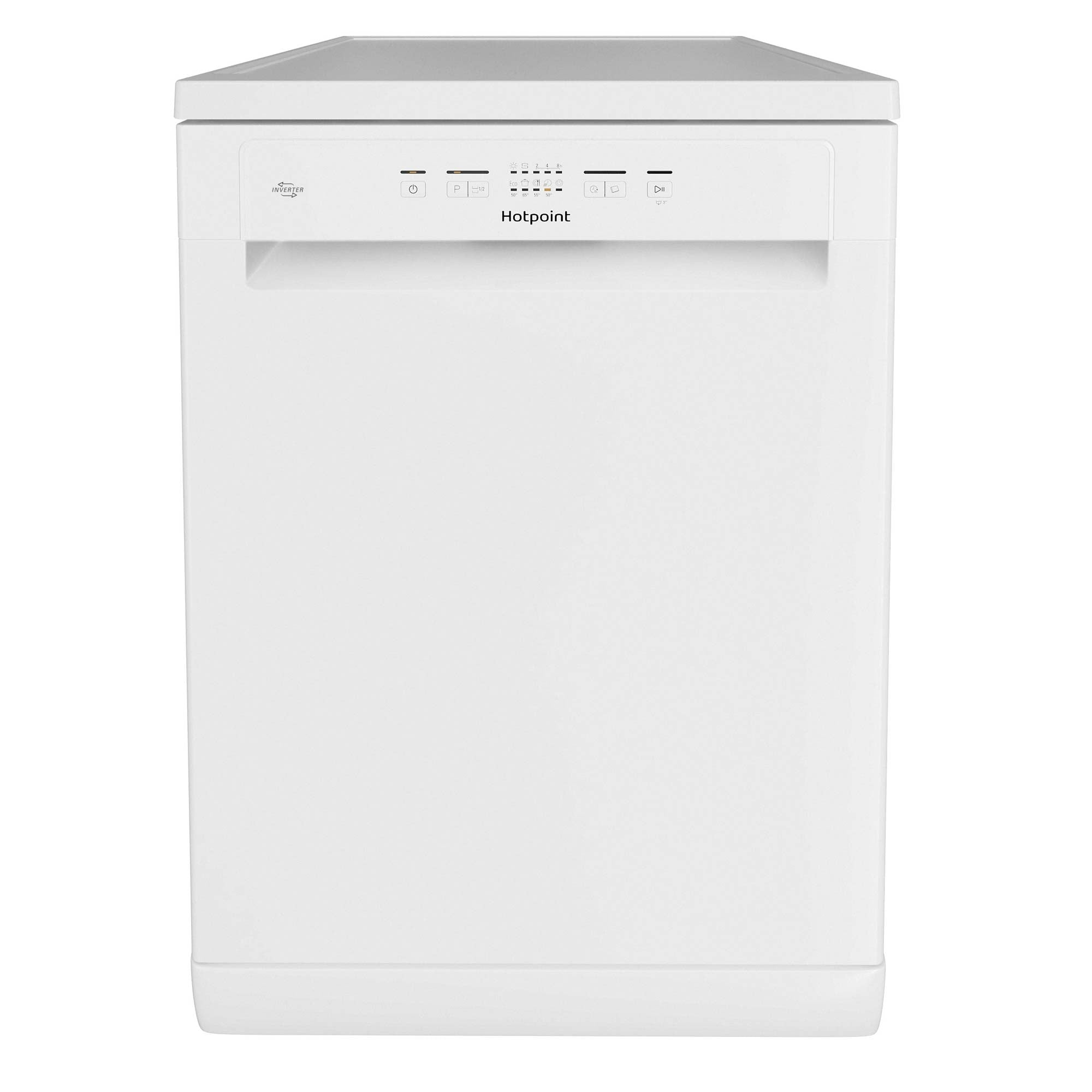 Hotpoint H2FHL626UK 14 Place Setting Freestanding Dishwasher, 60cm Wide, White