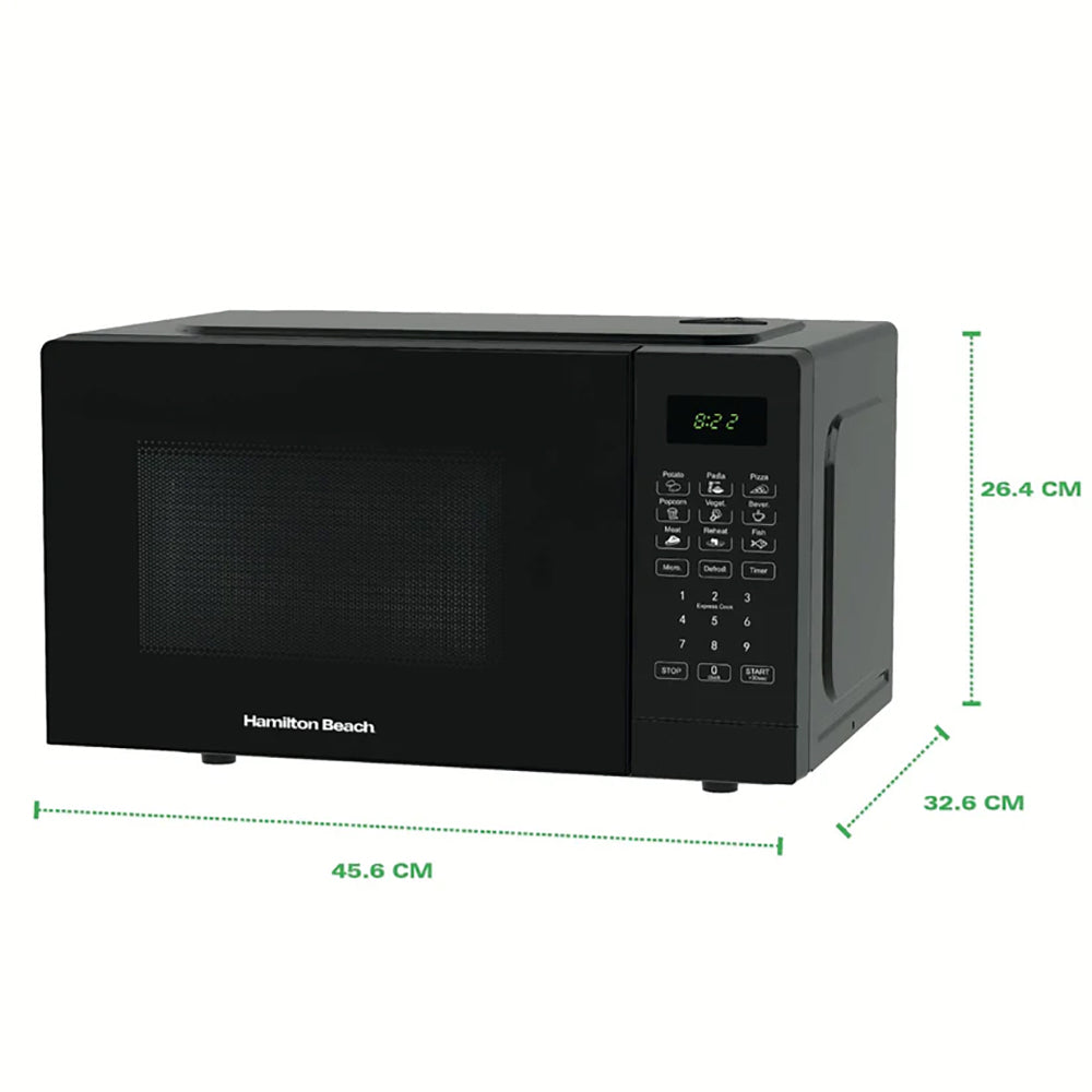 Hamilton Beach Essential 20L 700W Digital Microwave - Black (HB20P7PDB)