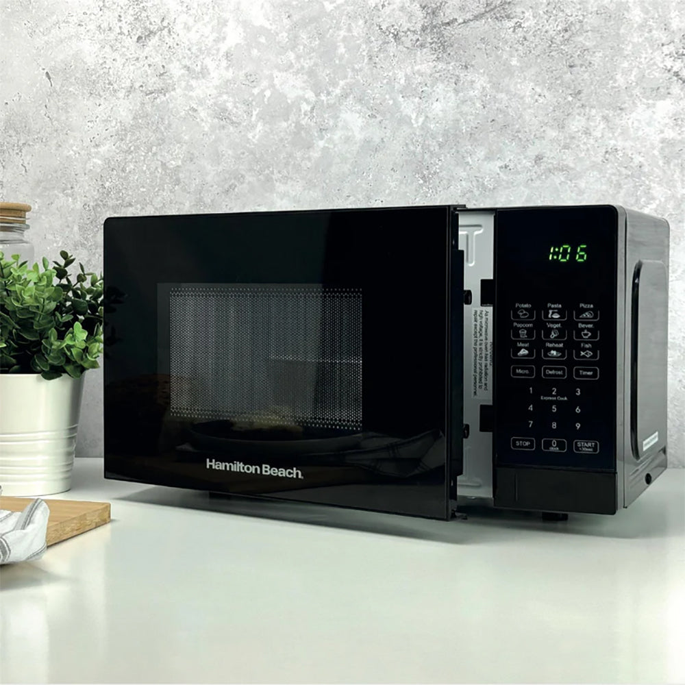 Hamilton Beach Essential 20L 700W Digital Microwave - Black (HB20P7PDB)