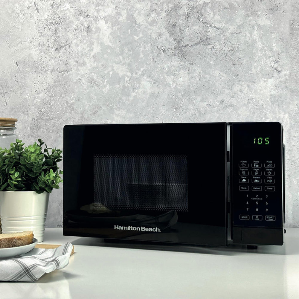 Hamilton Beach Essential 20L 700W Digital Microwave - Black (HB20P7PDB)